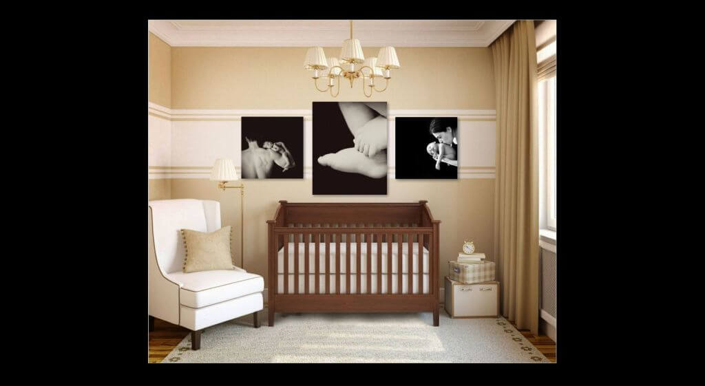 Nursery Room Wall Grouping