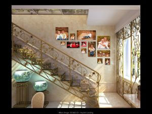 Wall Art on Staircase