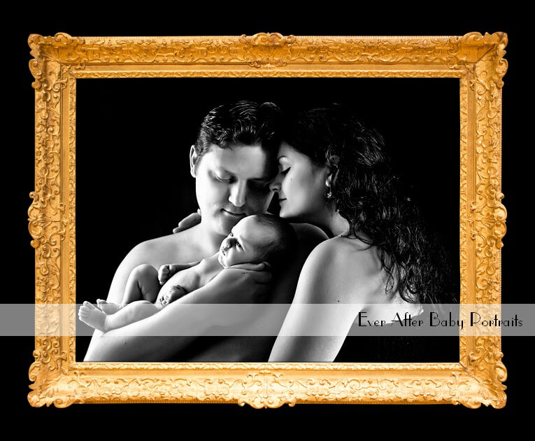 Newborn Legacy Art | Northern VA Newborn Photographer | Ever After Baby Portraits