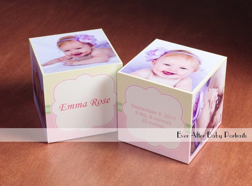 Portrait Cube, Bebe Coterie | Northern VA Baby Photographer